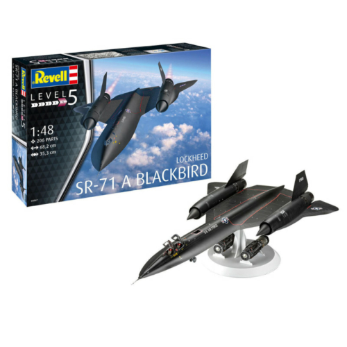 Revell Lockheed SR-71 Blackbird lockheed 1:48 makett vadászgép (04967)