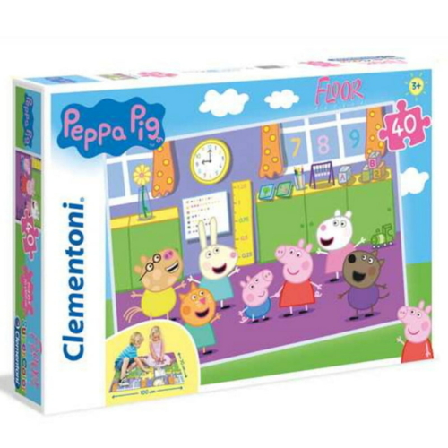 Szőnyeg puzzle Peppa malac 40 db-os Clementoni (25458)