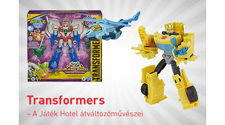 Transformers – a Játék Hotel átalakulóművészei