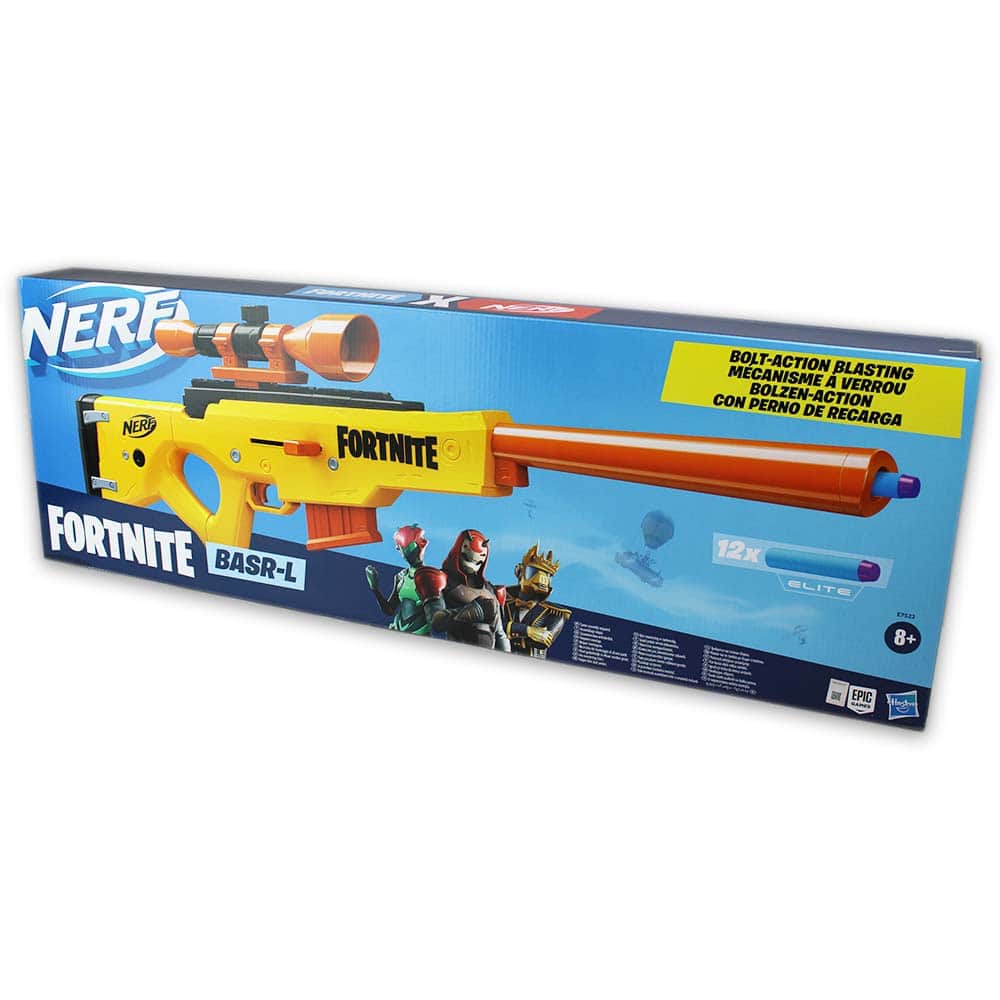 NERF Fortnite BASRL szivacslövő fegyver 12 db tölténnyel Hasbro
